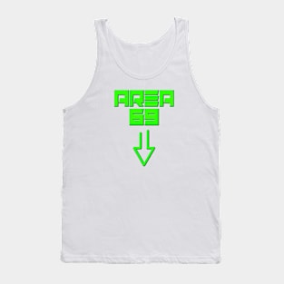 UFO Alien Area 69 Tank Top